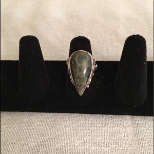 Sterling Silver Jasper? Ring